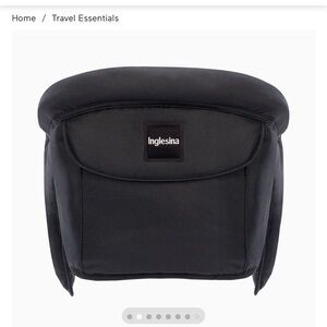 Inglesina Portable Black Booster Seat